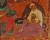 Антикварная деревянная икона «Рождество Христово», Россия, живопись 17 век.