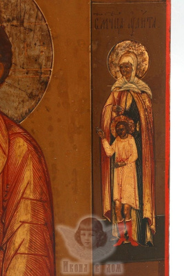 Редкая старинная живописная икона Божией Матери «Казанская», Гуслицы, 19 век