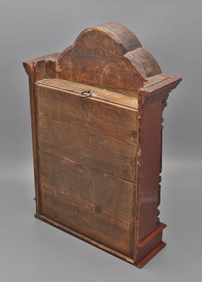 Антикварная деревянная икона Богородицы Калужской, живопись, Россия, кон. 19 в.