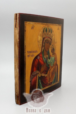 Старинная древнерусская икона Божией Матери «Черниговская-Гефсиманская», Россия, Сергиев Посад, к. 19 в.