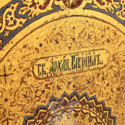 Храмовая русская икона «Архангел Гавриил», Россия, посл. четв. 19 в.