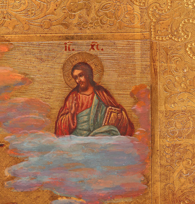 Старинная икона «Святая мученица Александра», дерево, Россия, 19 в.