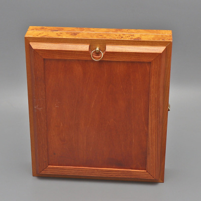 Старинная икона в окладе «Господь Вседержитель», дерево, белый металл., Москва, 1883 г.