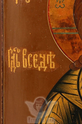 Древняя икона «Спас Вседержитель», Россия, Гуслицы, кон. 19 в.